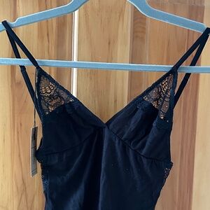 NWT Anthropologie Only Hearts Venice Annelise Bodysuit Natural Cellulose